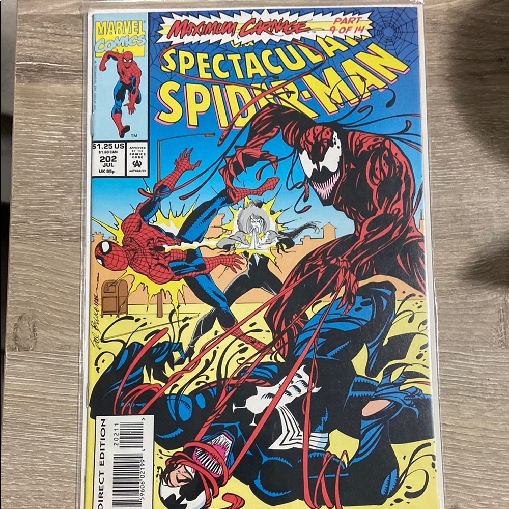 The Spectacular Spider-Man #202 (1993) Spider-Man NM Comic Book